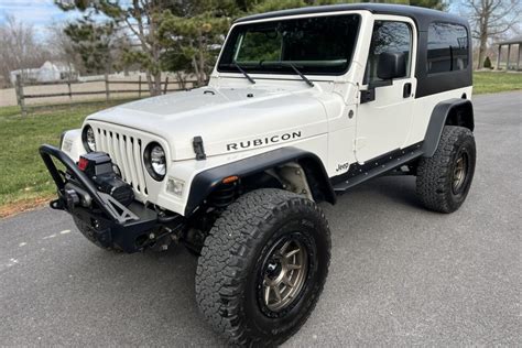 No Reserve Modified 2006 Jeep Wrangler Unlimited Rubicon 6 Speed For