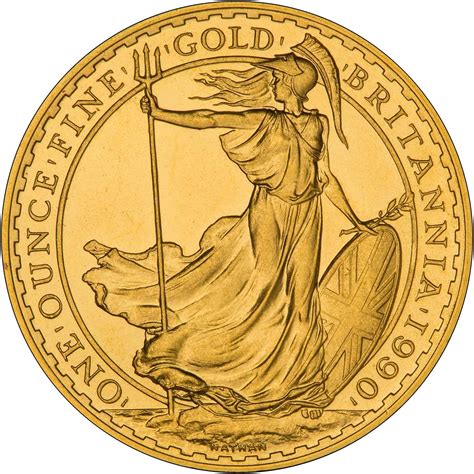 1990 Gold Britannia 1 Oz Coin Chard £215662