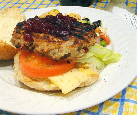 Cranberry Turkey Burgers Recipe Food Com