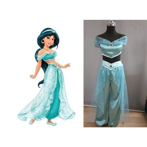 Disney Aladdin Jasmine Cosplay Dress And Aladdin Cosplay Outfit In 2020