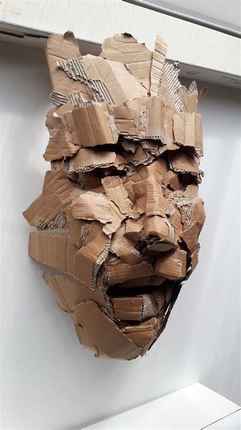 Cardboard Sculpture Art Sculpture Cardboard Art Sculpture Projects