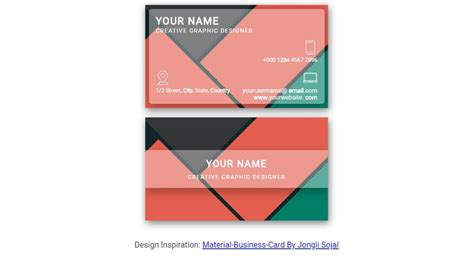 20 Css Business Card Ui Design Examples Onaircode