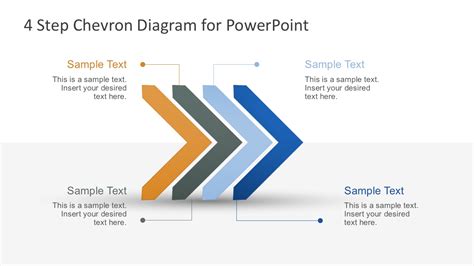 Free Modern Chevron Diagram For Powerpoint Slidemodel