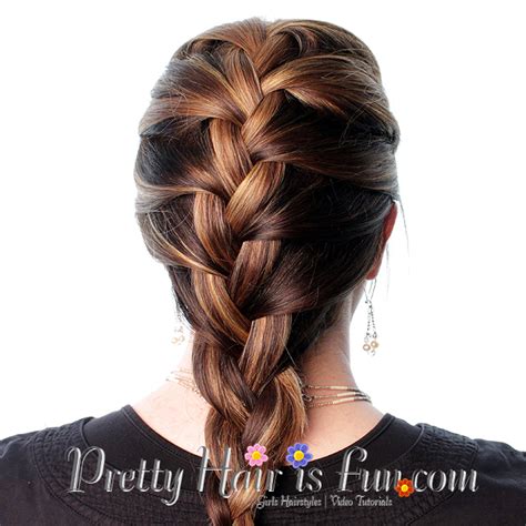 When you've mastered the single french since you are making french braid pigtails, you should be braiding down each side of your head. Pretty Hair is Fun: How to French Braid Your Own Hair ...