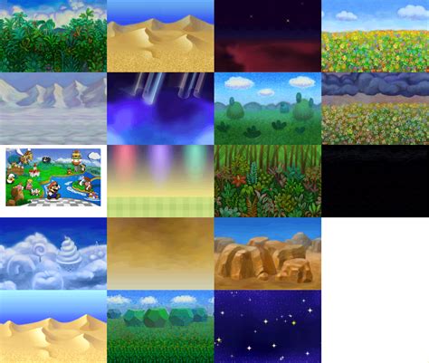 Nintendo 64 Paper Mario Backgrounds The Spriters Resource