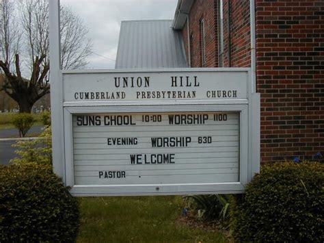 Union Hill Cumberland Presbyterian Church Pictures