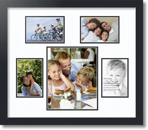 Arttoframes Collage Frame With 5 Openings 4x68x106x4 Ebay
