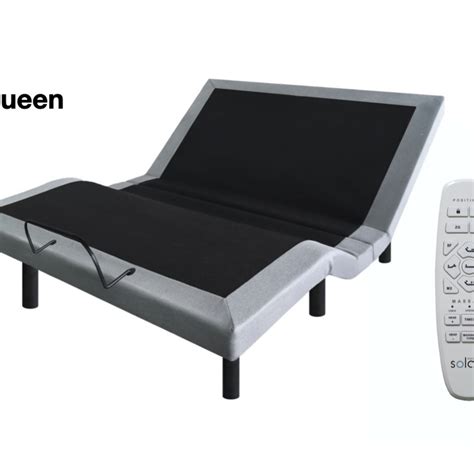 Solace Sleep Split King Electric Adjustable Bed Base With Massage