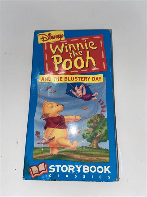 Winnie The Pooh And The Blustery Day Vhs Ebay