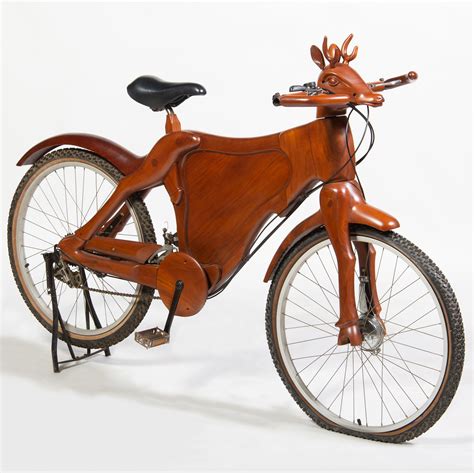Cammo industrial park blok f5 no.10 batam center, 29461 batam indonesia phone number: Indonesian Carved Teak Bicycle | Auction House Website