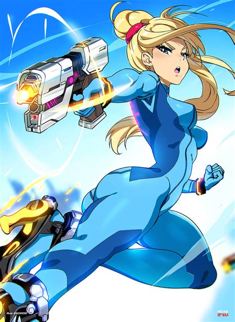 Zero Suit Samus Smash Anime By Moxie2d On Deviantart