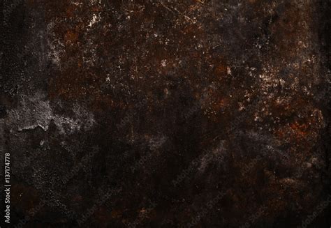 dark grunge rusty metal background metal texture with corrosion and oxides stock foto adobe stock