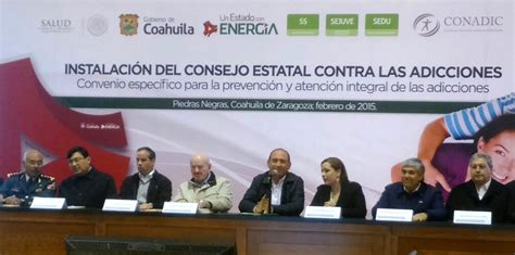 Conadic Y El Gobierno De Coahuila Firman Convenio En Materia De