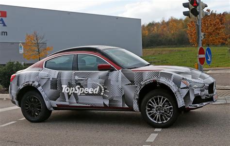 Spy Shots Maserati Levante Testing In Germany
