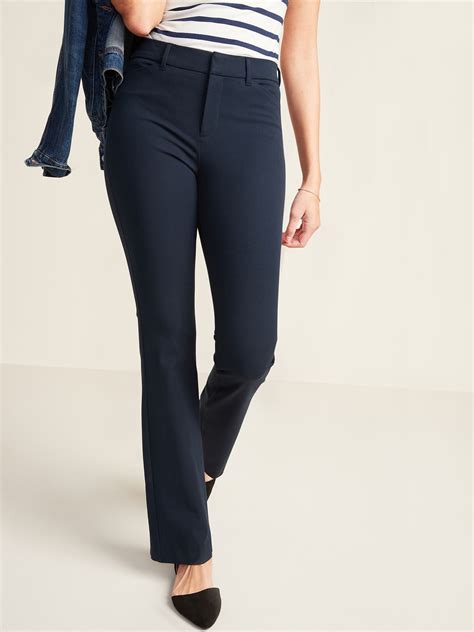 High Waisted Pixie Full Length Flare Pants For Women Old Navy In 2021 Pants For Women