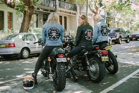 The Throttle Dolls Meet The Glamorous All Girl Motorcycle Gang Daily