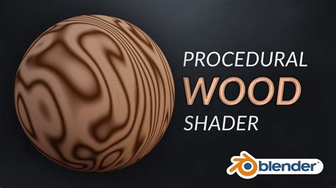 How To Make A Procedural Wood Shader In Blender 28 Youtube