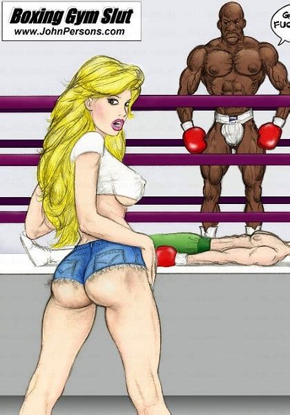 John Person Boxing Gym Slut ⋆ Interracial Porn Comics