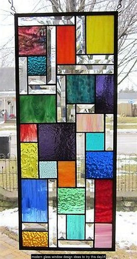 20 Modern Glass Window Design Ideas To Try This Day Stained Glass Crafts Stained Glass