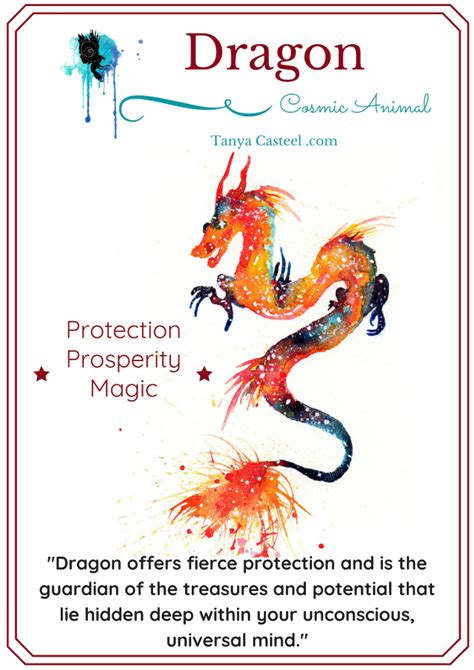 Dragon Cosmic Animal Meanings Messages And Dreams