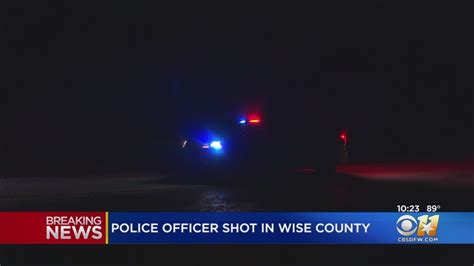 Officer Shot During Traffic Stop In Wise County Suspect At Large Youtube