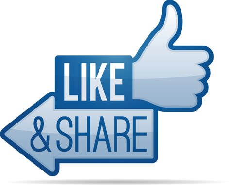 Facebook Like Button Share Icon Clip Art Facebook Png Download 605