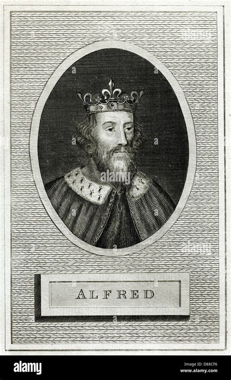 King Alfred 849 899 Stock Photo Alamy
