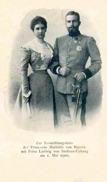 Hochzeit Prinz Ludwig Von Coburg Mit Mathilde Von Bayern Flickr