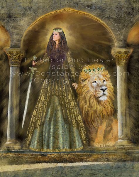 Protector And Healer Isaiah 58 Prophetic Art Of Constance Woods