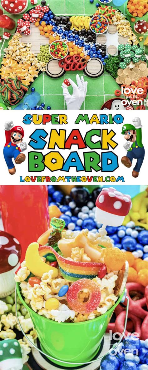 Super Mario Party Snack Board • Love From The Oven