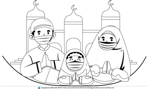 Mewarna Poster Didi Ramadhan Gambar Kaligrafi Mewarnai Ramadhan