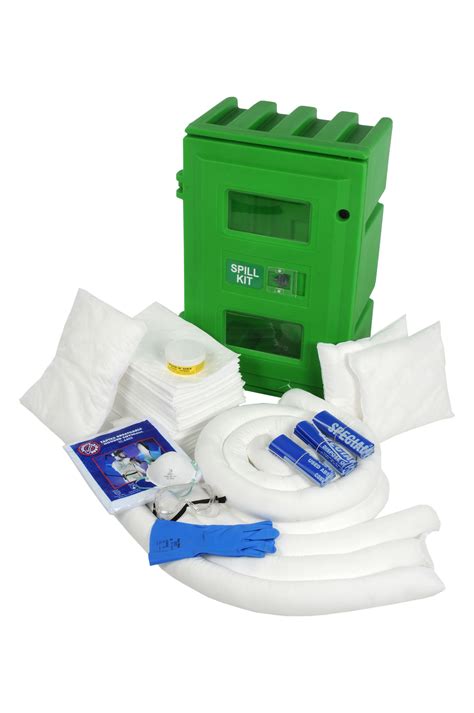 77 Ltr Oil Wall Mounted Spill Kit Clear Spill