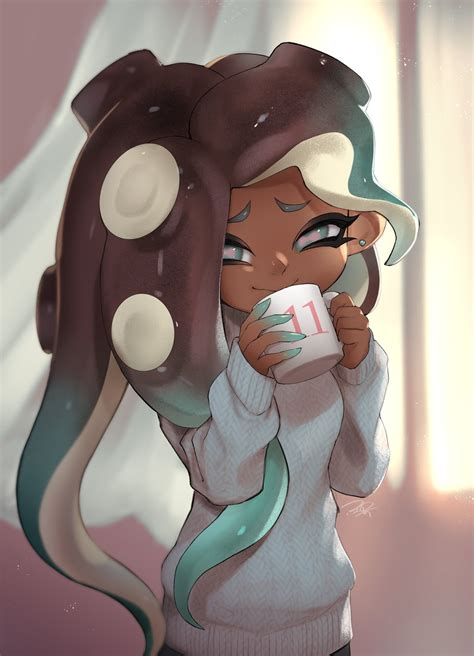 Marina Splatoon And More Drawn By Puchiman Danbooru