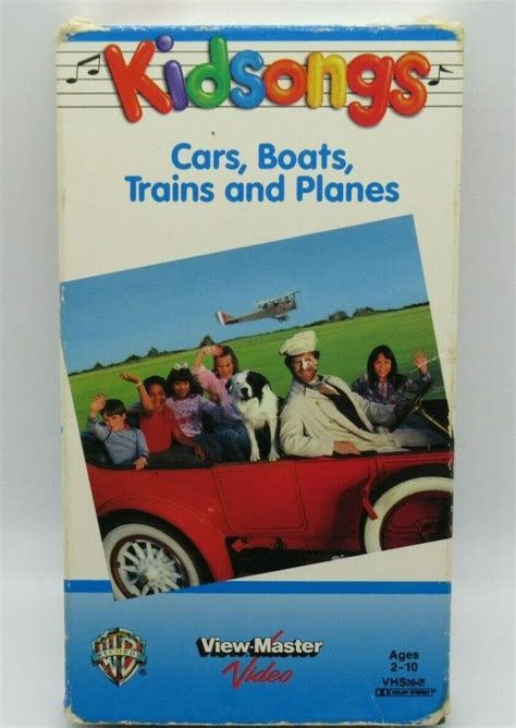 Kidsongs Cars Boats Trains And Planes View Master Vhs Video Live