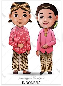 Pakaian adat sumatera barat untuk wanita disebut juga dengan baju bundo kanduang. Pakaian adat tradisional di Indonesia | Ilustrasi vektor, Seni tradisional, Kartun