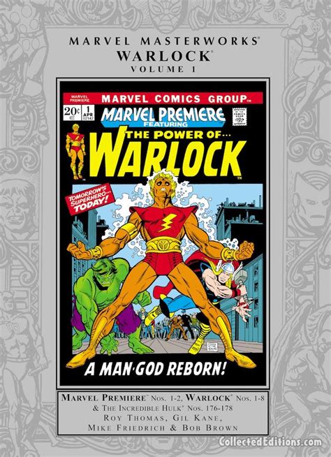 Marvel Masterworks Warlock Vol 1 Hc Collected Editions