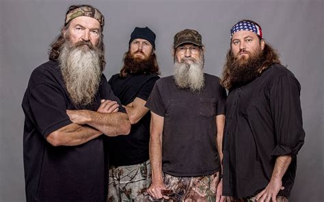 Duck Dynasty See The Robertson Men Without Their Beards