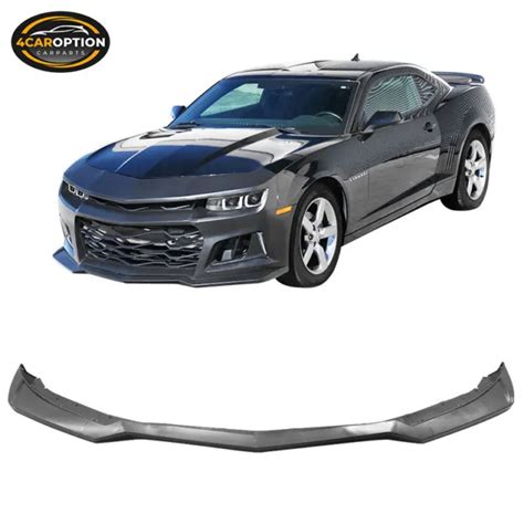 Fits 14 15 Chevy Camaro Zl1 Style Front Bumper Lip Spoiler Pp 12999