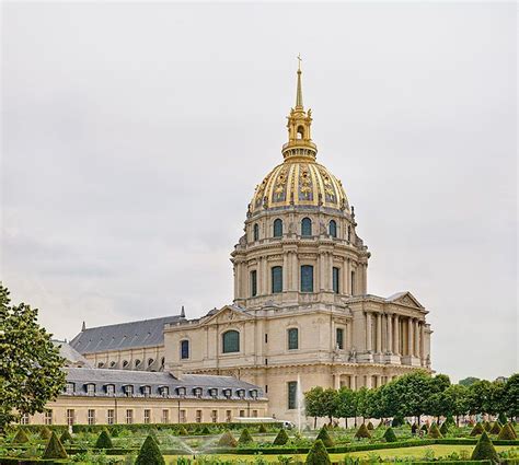 Les Invalides Paris France Baroque Architecture Hôtel National