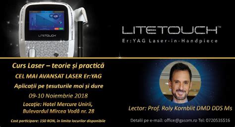 Curs Laserul Litetouch™ Eryag Aplicații în Stomatologie Teorie și
