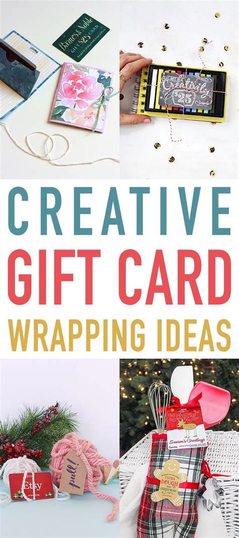 Creative T Card Wrapping Ideas Giving A T Card To Someone