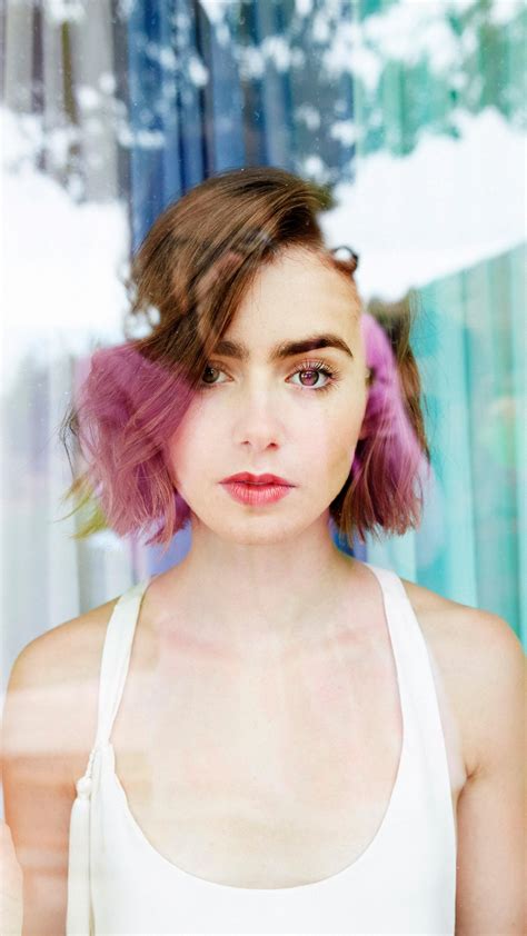 Wallpaper Lily Collins Actress Model Lily Jane Collins Love Rosie
