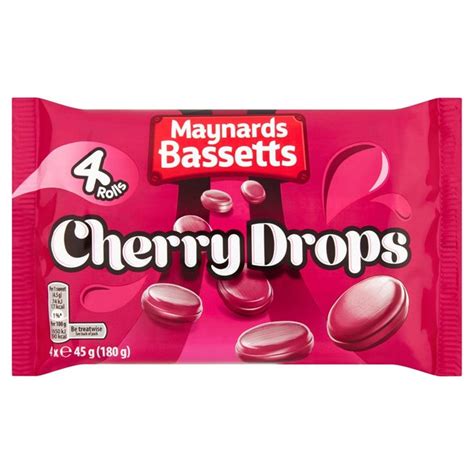 Maynards Bassetts Cherry Drops Sweets Multipack Ocado