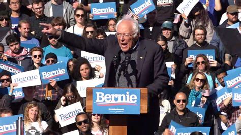 Sen Bernie Sanders Returns To Campaign Trail After Heart Attack Good