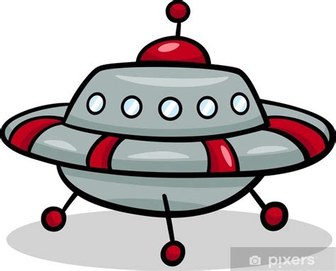 Ufo flying saucers #12 whitman comics 1976 fn/vf. Fototapeta Ufo létající talíř kreslené ilustrace • Pixers ...