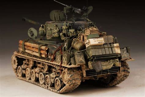 M A E Sherman Easy Eight Fury Scale Models Model Tanks