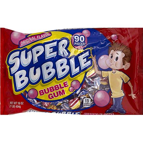 Super Bubble Bubble Gum Original Flavor Shop Foodtown