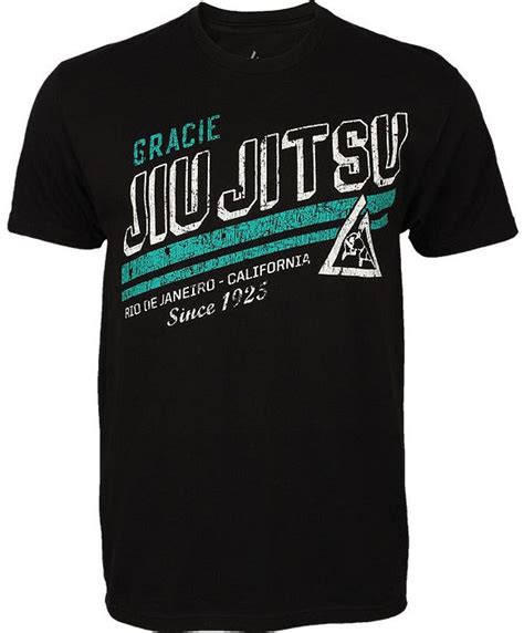 Gracie Jiu Jitsu Rio Cali T Shirt Jiu Jitsu Shirts Shirt Designs