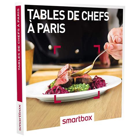 Smartbox Coffret Cadeau Tables De Chefs À Paris Exclusivité Web