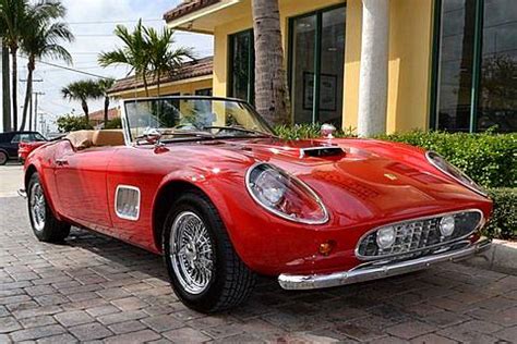 This rare ferrari 250 gt reproduction of the short wheel base california spyder was completed by modena in 1991. 1961 Ferrari 250 GT California Spyder Replica Series 2 by Rennucci - RonSusser.com